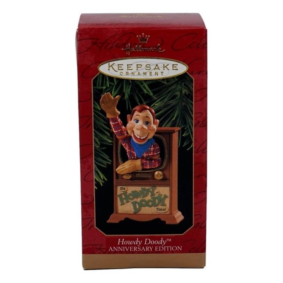 Hallmark Keepsake Ornament Handcrafted Howdy Doody Anniversary Edition New - Picture 2 of 7